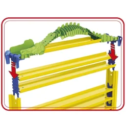 MOTOR & CO Vehículos Y Circuitos*- Pista y Porta Coches Cocodrilo