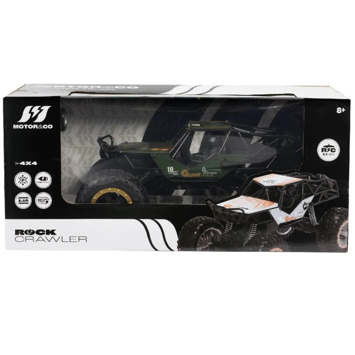 MOTORI & CO Vehículos Y Circuitos*Motor & Co - RC Rock Crawler (varios colores)