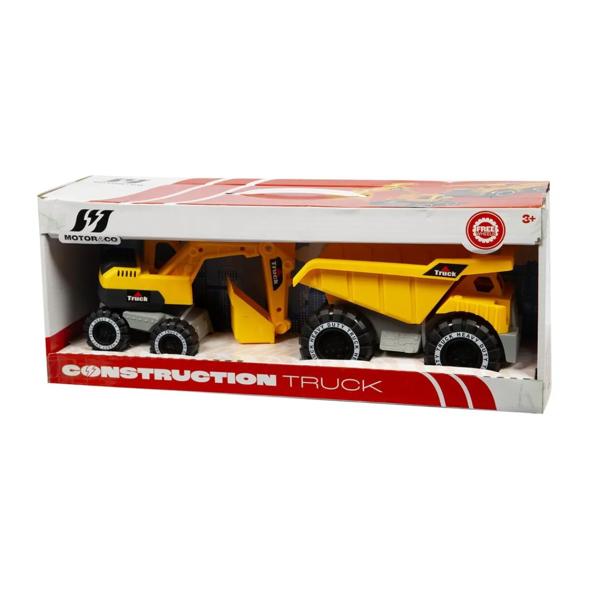 MOTORI & CO Vehículos Y Circuitos*Motor & Co - Set Excavadora y Remolque