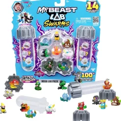 BEAST LAB Figuras De Acción*Mr. Swarms - Pack 14 Figuras Coleccionables (Varios modelos)