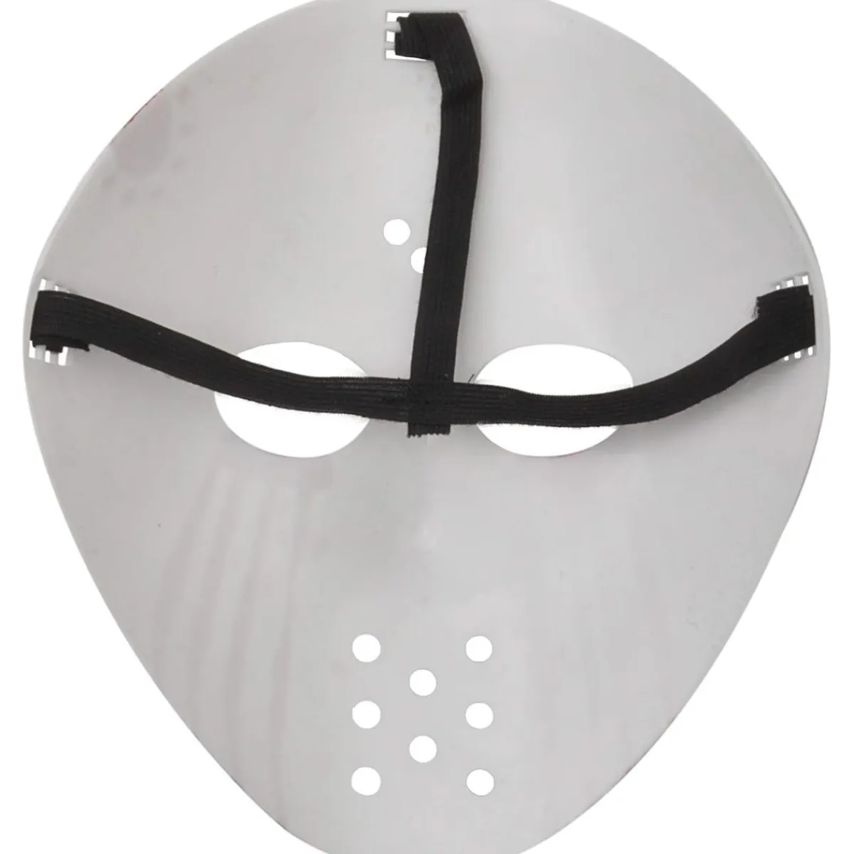 TOYS "R" US Disfraces|Halloween*Máscara de hockey sangrienta viernes 13, color blanco/rojo, unisex ㅤ