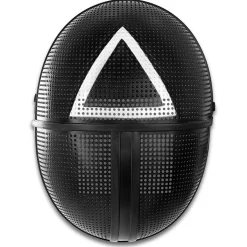 Funidelia Halloween|Disfraces*Máscara el Juego del Calamar triángulo - Oficial Netflix