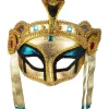 TOYS "R" US Disfraces|Halloween*Máscara Veneciana Cleopatra Dorada ㅤ