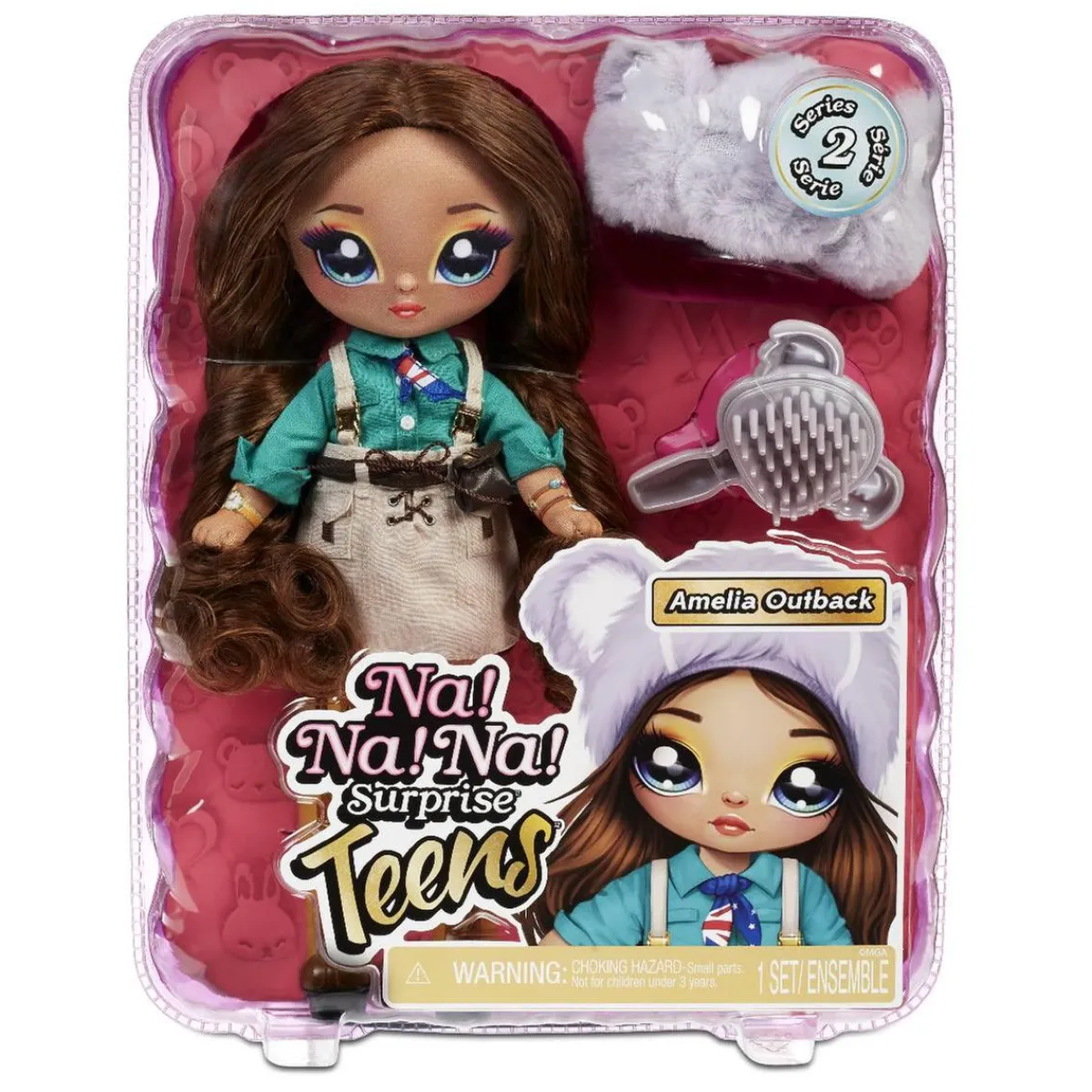 NA NA NA Coleccionables Y Mini Mundos*Na! Na! Na! Surprise - Amelia Outback - Muñeca Teens