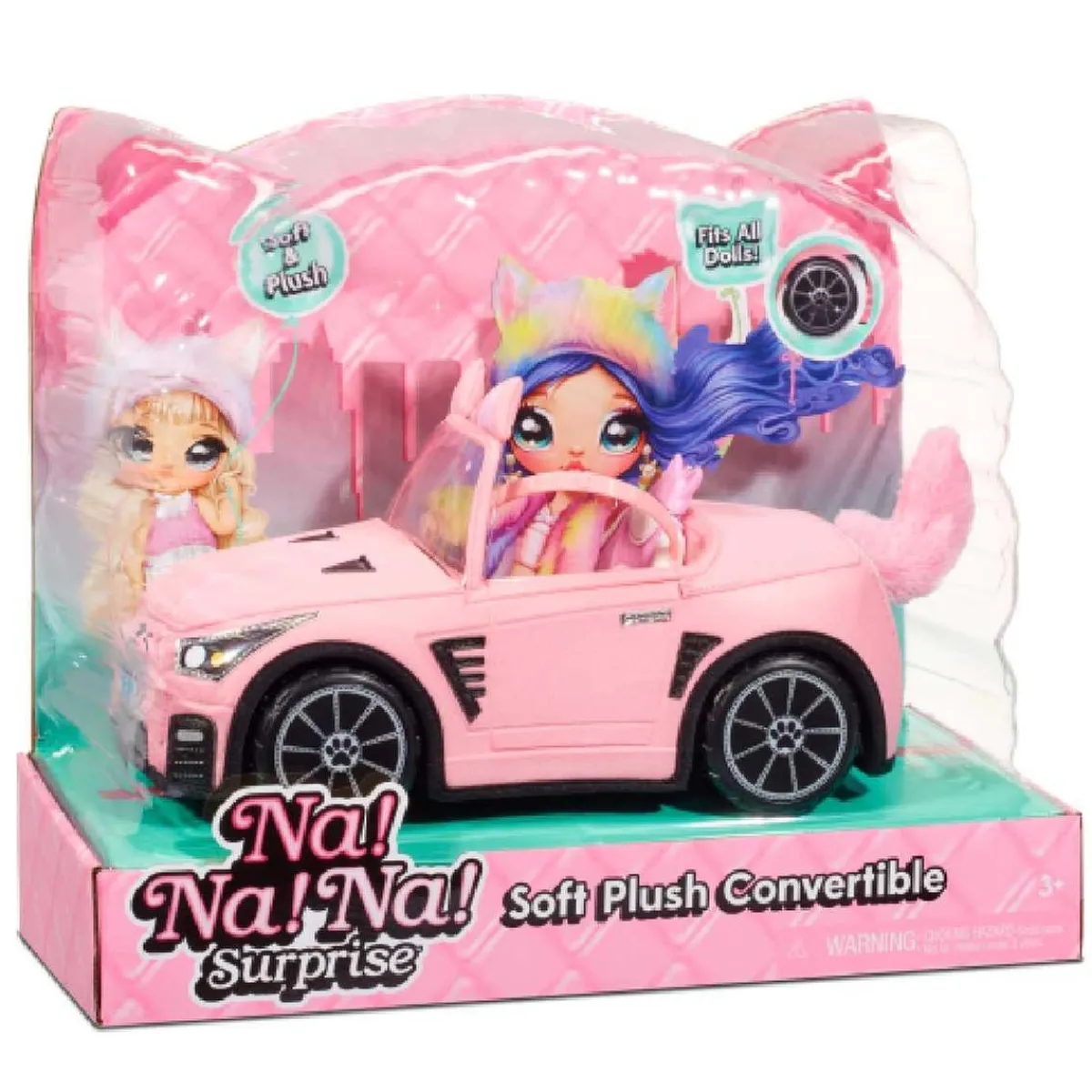 NA NA NA Coleccionables Y Mini Mundos*Na! Na! Na! Surprise - Coche de peluche