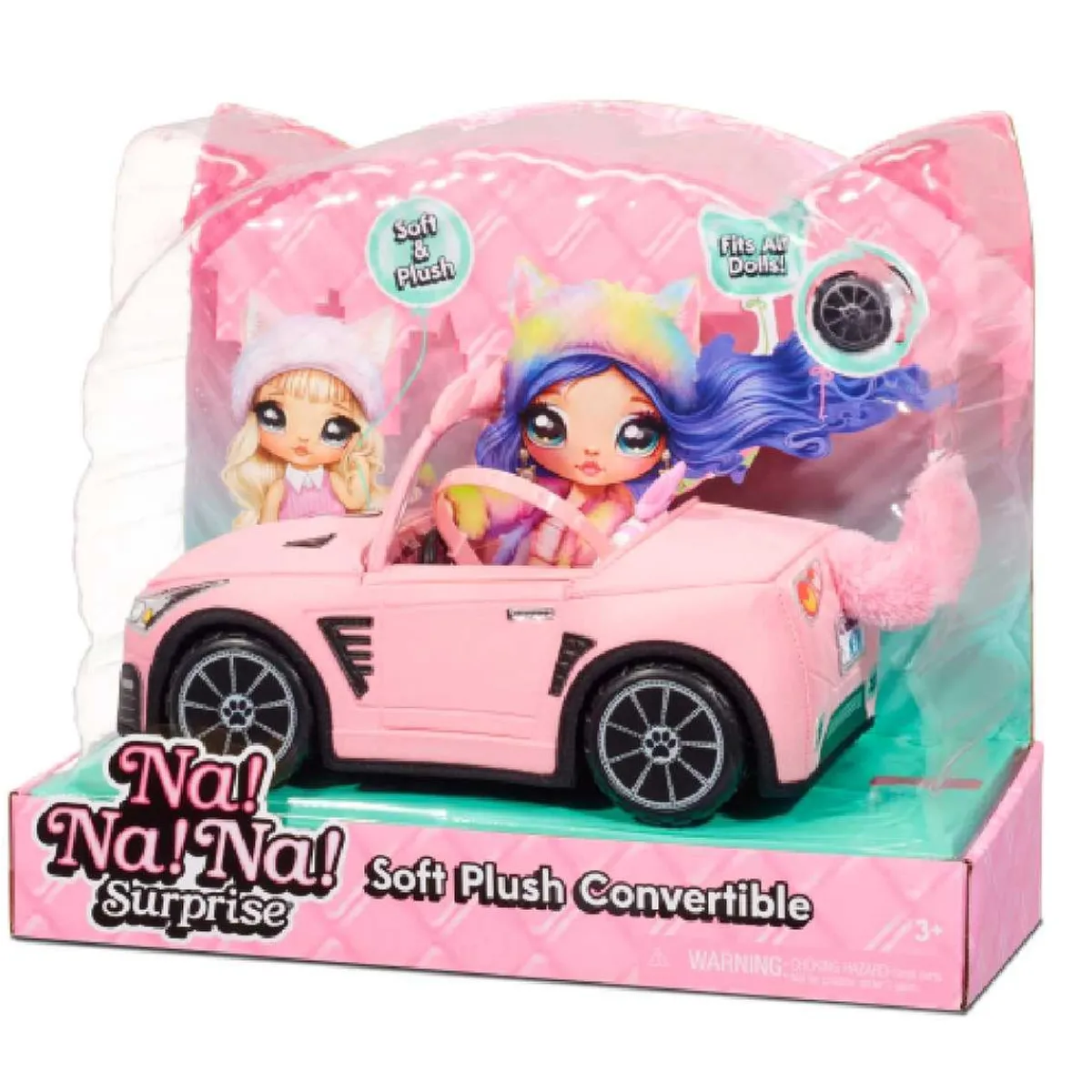 NA NA NA Coleccionables Y Mini Mundos*Na! Na! Na! Surprise - Coche de peluche