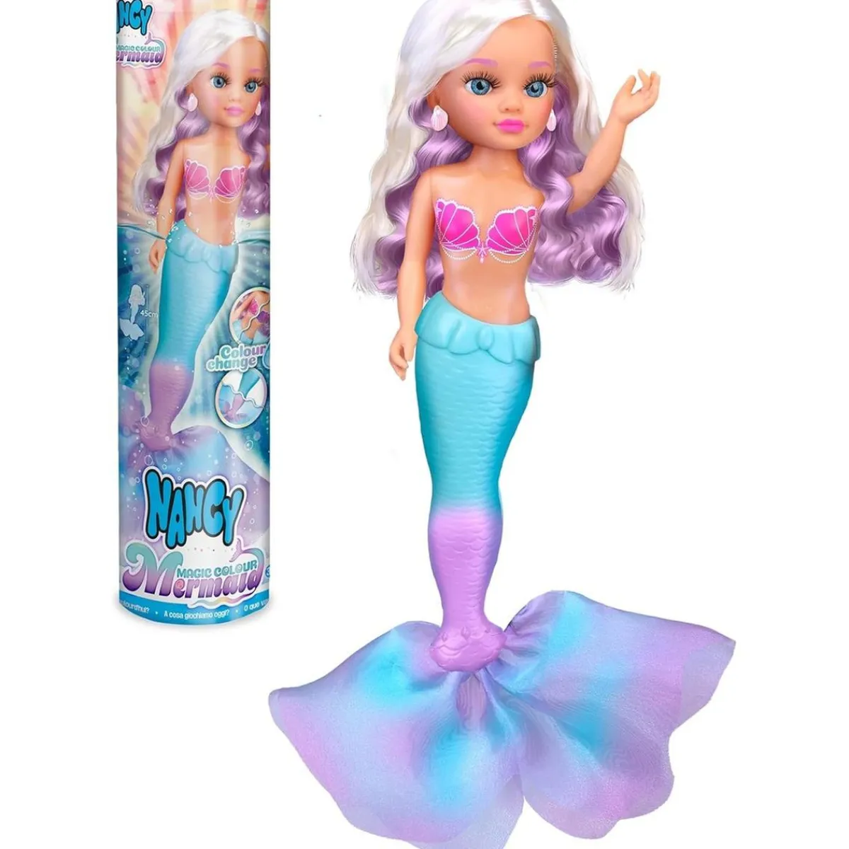 NANCY Muñecas*- Sirena Magic Colour