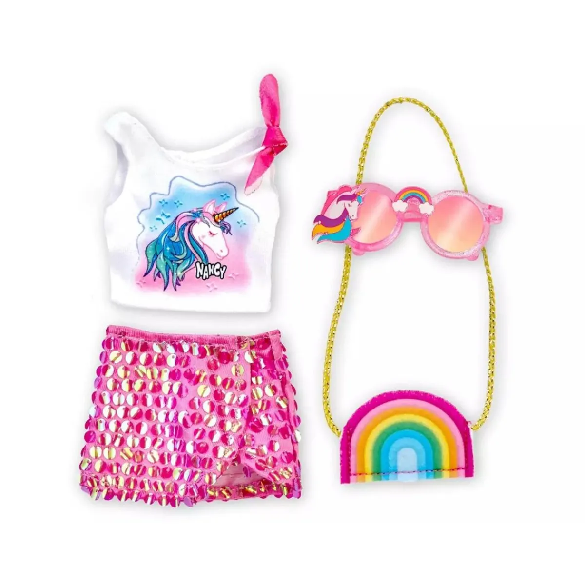 NANCY Muñecas*- Un día con look unicornio