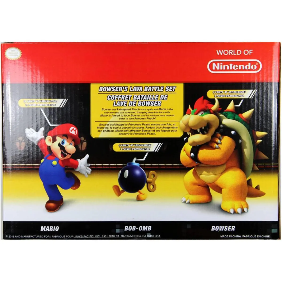 JAKKS Figuras De Acción*Nintendo - Browser vs Mario - Figuras