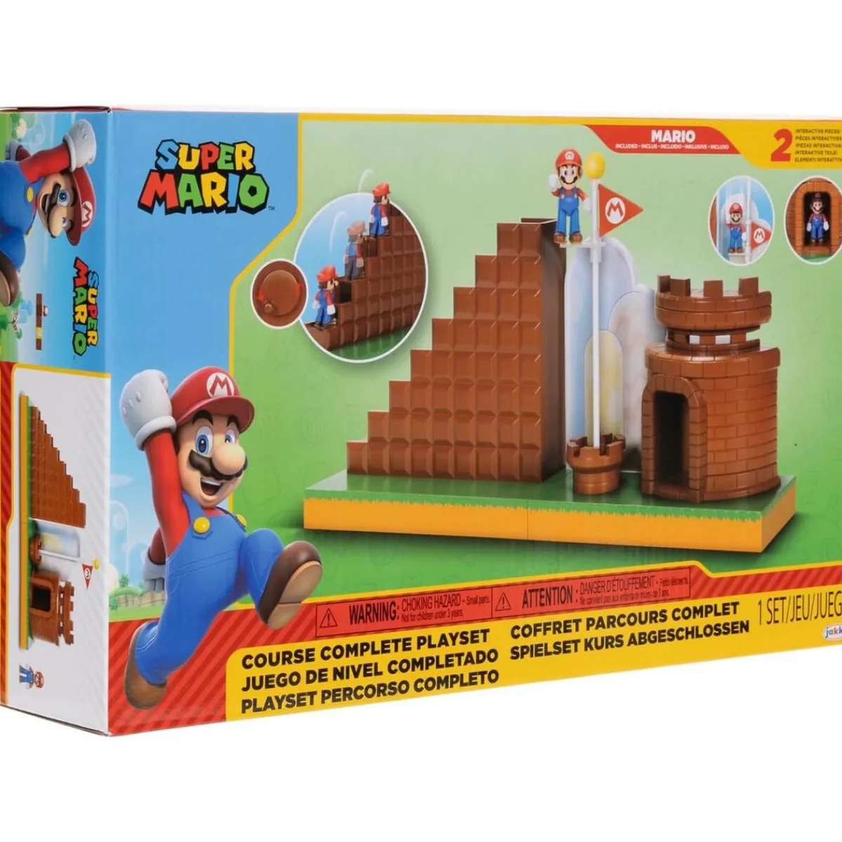 NINTENDO Figuras De Acción*- Super Mario - Nivel final