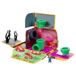 JAKKS Figuras De Acción*Nintendo - Super Mario - Playset y figura de la película Super Mario Bros ㅤ