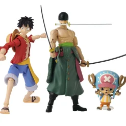 ONE PIECE Figuras De Acción*- Set de 3 figuras - Luffy, Zoro y Chopper