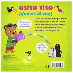 EDITORIAL TIMUN MAS Juguetes Educativos Y Libros*Osito Tito - Vamos al zoo