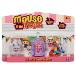 BANDAI Coleccionables Y Mini Mundos*Pack 5 Mouse in the House (Varios modelos)