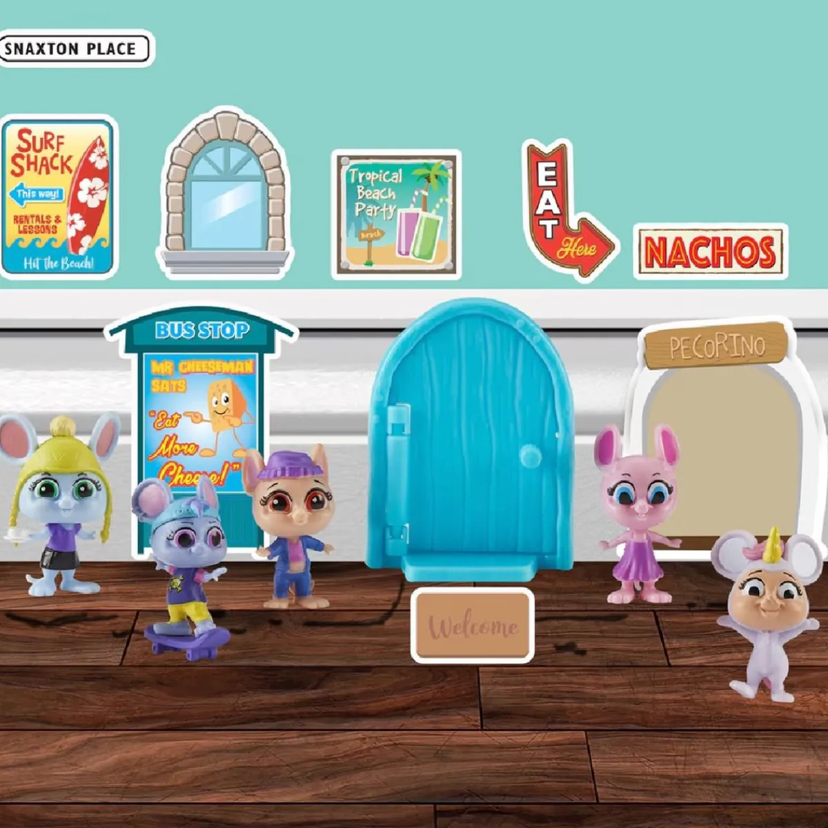 BANDAI Coleccionables Y Mini Mundos*Pack 5 Mouse in the House (Varios modelos)