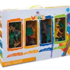 Kid'S World Coleccionables Y Mini Mundos*Pack figuras de animales 4 en 1