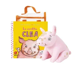 SM Juguetes Educativos Y Libros*Pack La Cerdita Clea con peluche