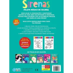 SPIN MASTER Juguetes Educativos Y Libros*Paleta mágica de colores - Sirenas
