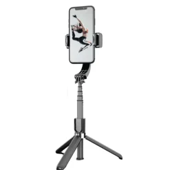 KLACK EUROPE Figuras De Acción*Palo selfie con mando a distancia estabilizador L08