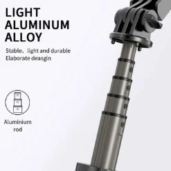 KLACK EUROPE Figuras De Acción*Palo selfie con mando a distancia estabilizador L08