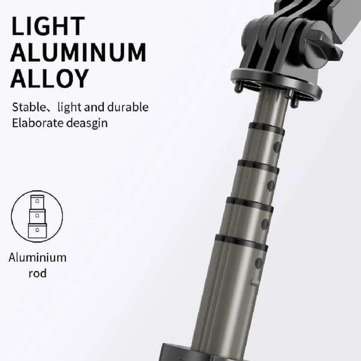 KLACK EUROPE Figuras De Acción*Palo selfie con mando a distancia estabilizador L08