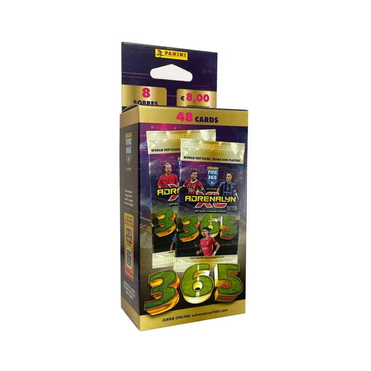 PANINI Coleccionables Y Mini Mundos*- Ecoblister 8 Sobres Adrenalyn FIFA 365 2024-2025