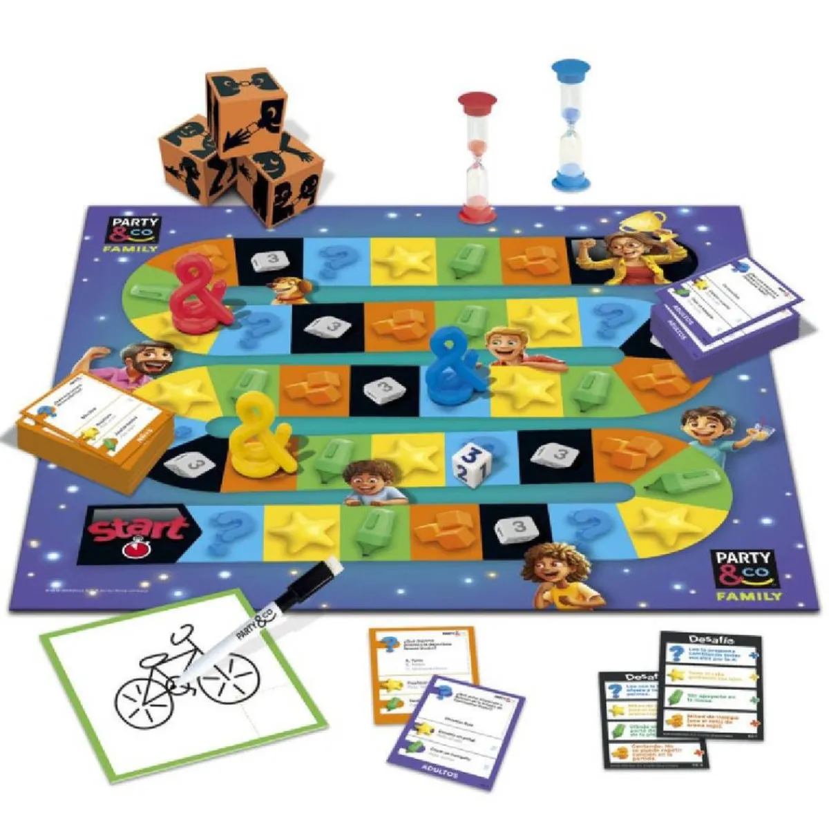 DISET Juegos Y Puzzles|Friki Zone*Party & Co Family