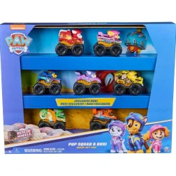 PAW PATROL Coleccionables Y Mini Mundos*Patrulla Canina - 7 vehículos rescue Wheels con Roxi