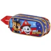 KARACTER MANIA Material Escolar*Patrulla Canina - Estuche portatodo doble 3D ㅤ