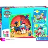 CLEMENTONI Juegos Y Puzzles*Patrulla Canina - Pack puzzles 3x48 piezas