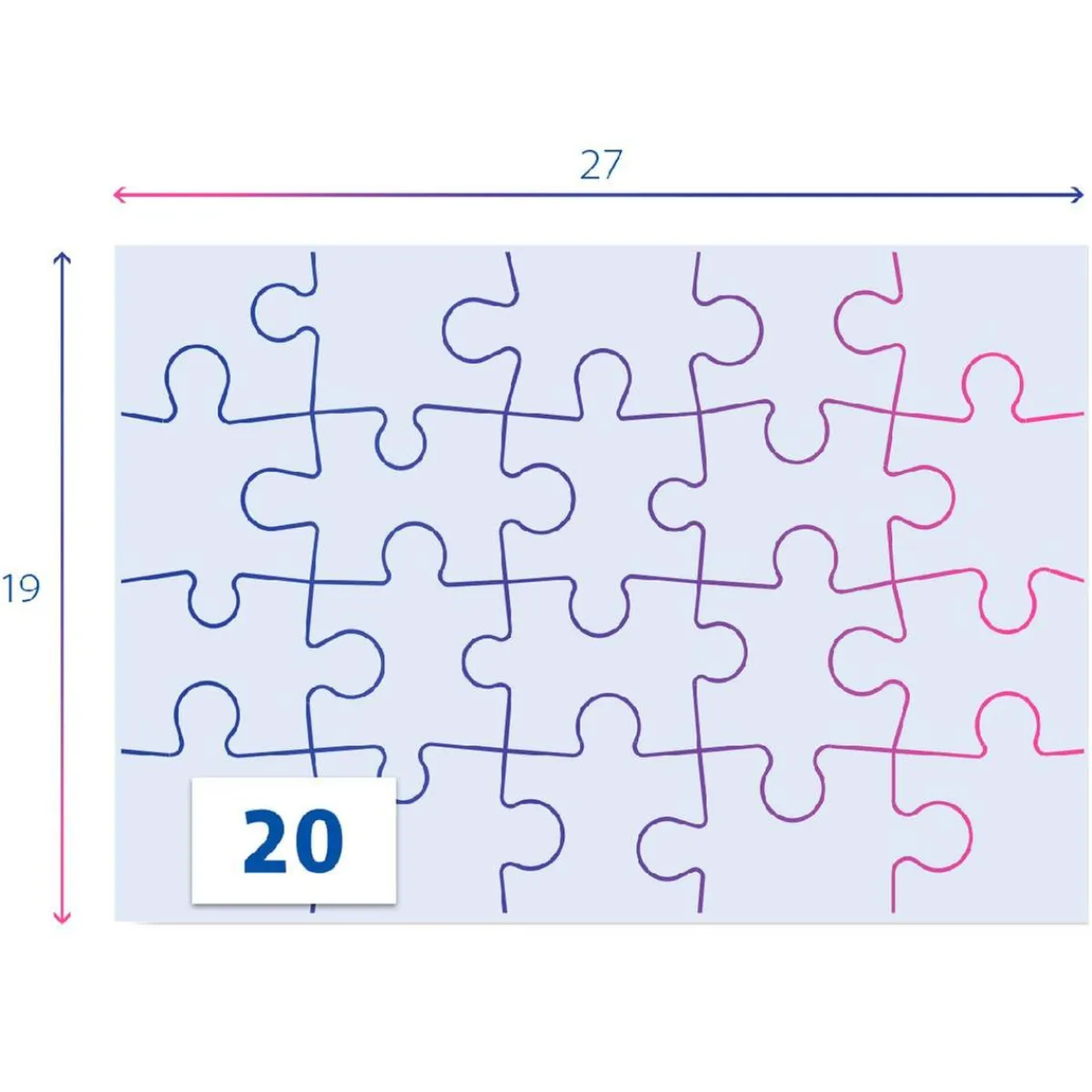 CLEMENTONI Juegos Y Puzzles*Patrulla Canina - Pack puzzles 2x20 piezas