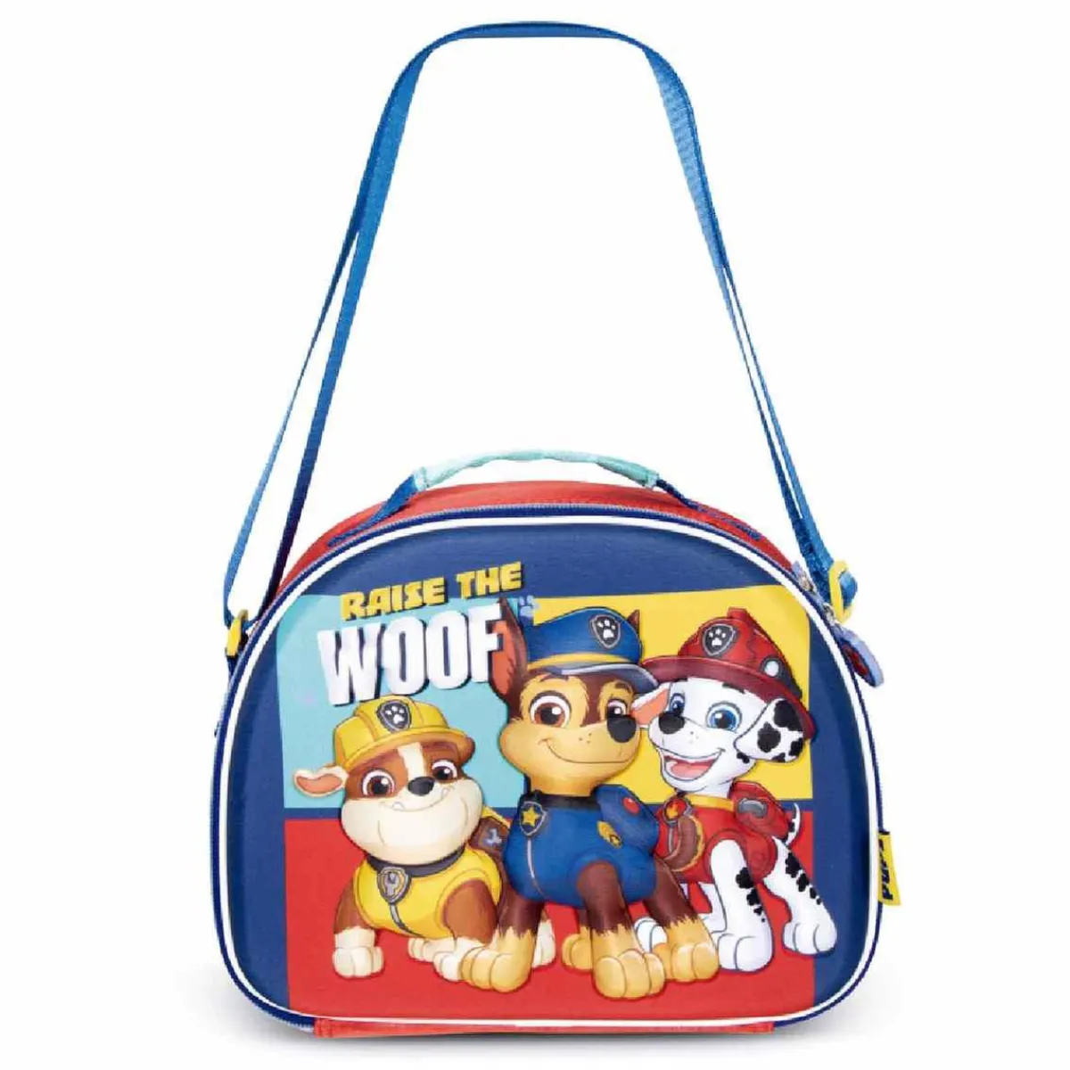 PAW PATROL Material Escolar*Patrulla Canina - Portameriendas térmico 3D Azul 26x21x11 cm