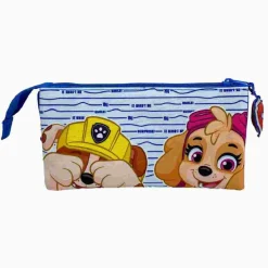 GARDEN POCKET Material Escolar*Patrulla Canina - Portatodo triple