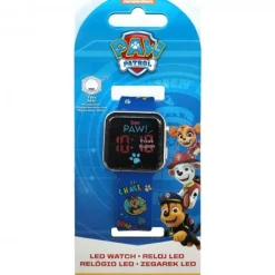 KIDS EUROSWAN S.L. Coleccionables Y Mini Mundos*Patrulla Canina - Reloj LED