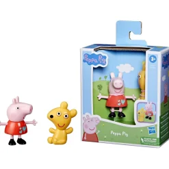 PEPPA PIG Coleccionables Y Mini Mundos*- Peppa con osito de peluche