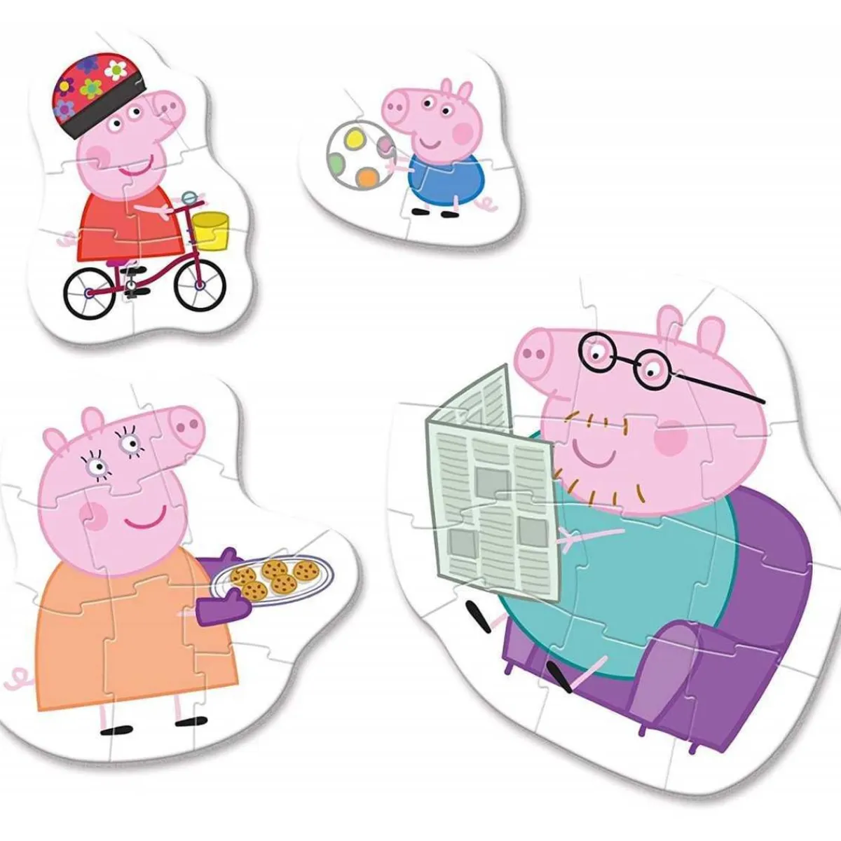 CLEMENTONI Juegos Y Puzzles*Peppa Pig - Puzzle progresivo