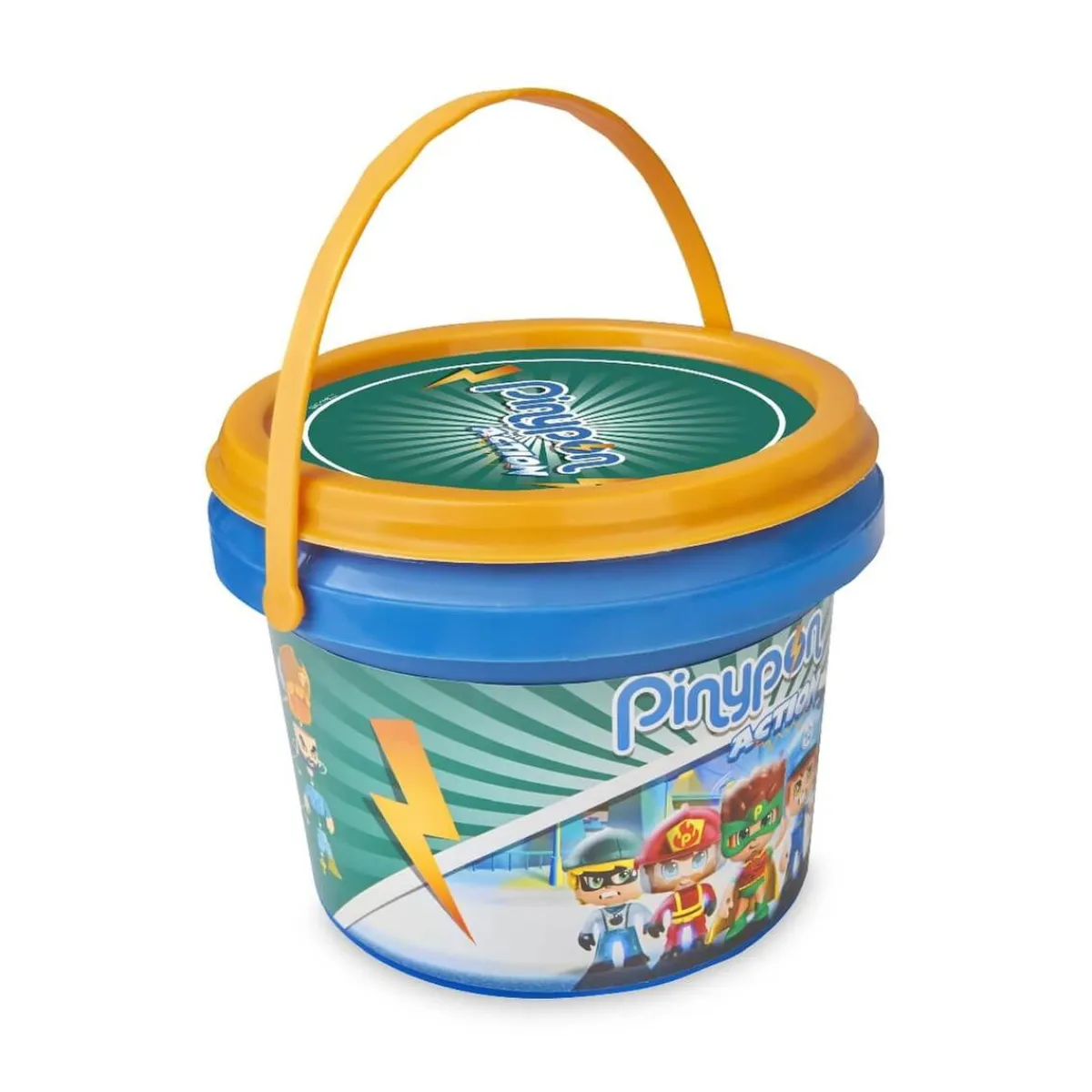 PINYPON Coleccionables Y Mini Mundos*Action - Pack Cubo con 5 Figuras