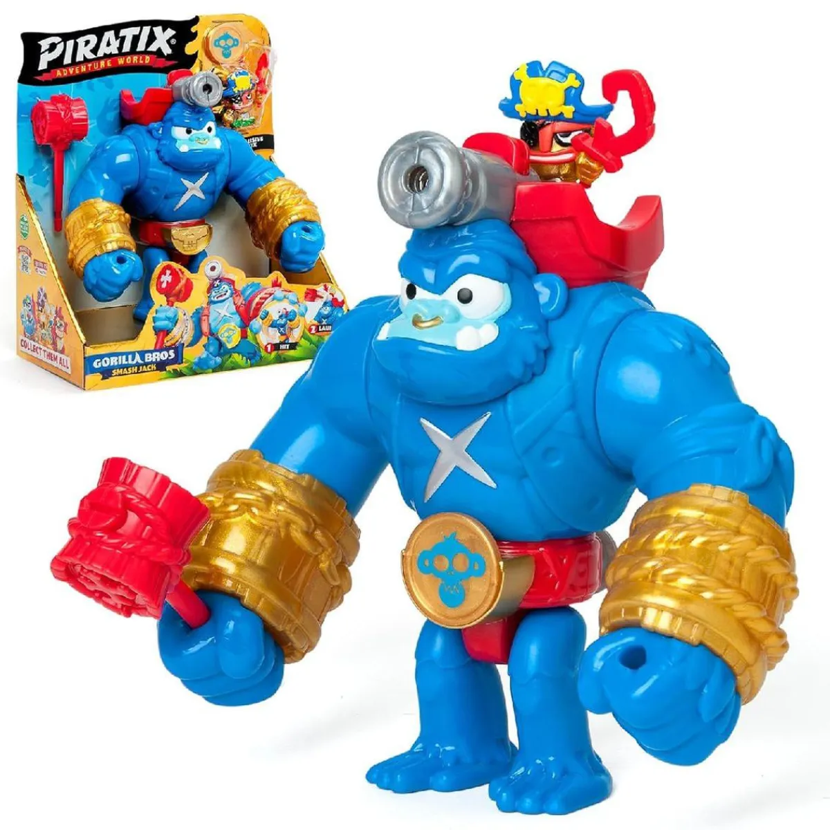 PIRATIX Figuras De Acción*- Gorilla Bros - Smash Jack