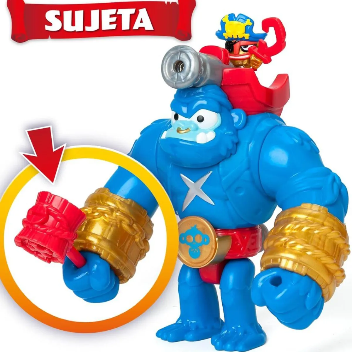 PIRATIX Figuras De Acción*- Gorilla Bros - Smash Jack