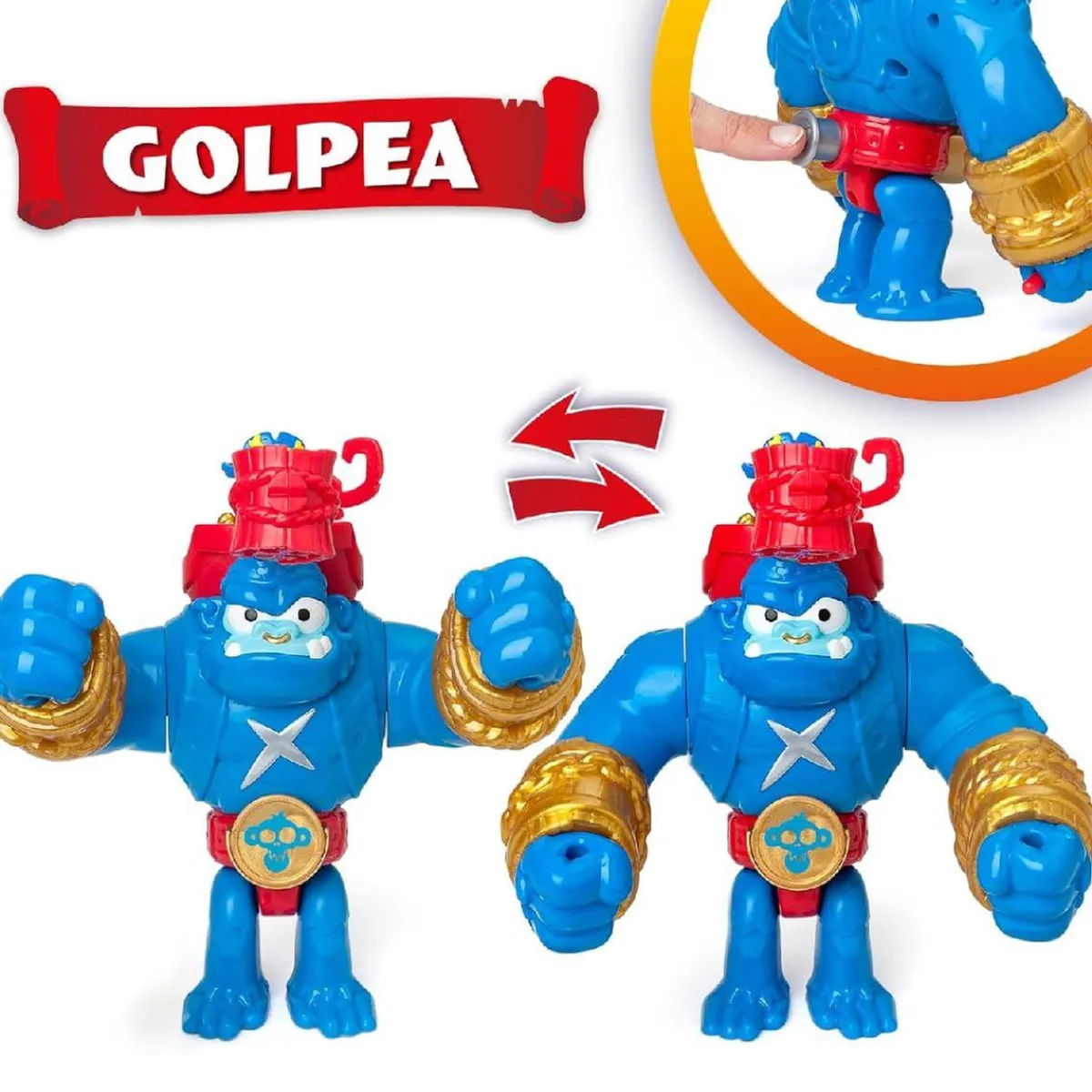 PIRATIX Figuras De Acción*- Gorilla Bros - Smash Jack