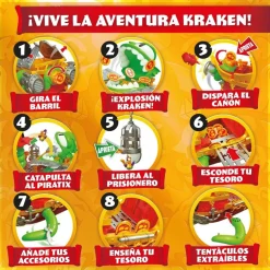 PIRATIX Figuras De Acción*- Kraken Ship