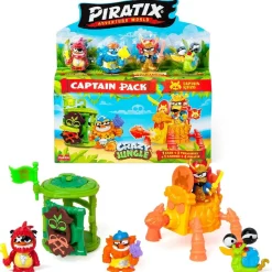 PIRATIX Figuras De Acción*Crazy Jungle - Captain Pack (varios modelos)