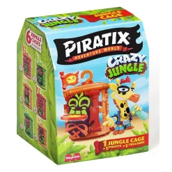 PIRATIX Figuras De Acción*Crazy Jungle - Jungle Cage (varios modelos)