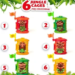 PIRATIX Figuras De Acción*Crazy Jungle - Jungle Cage (varios modelos)