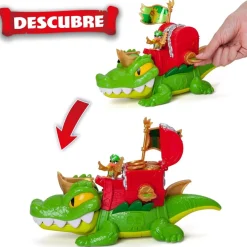 PIRATIX Figuras De Acción*Crazy Jungle - King Croc