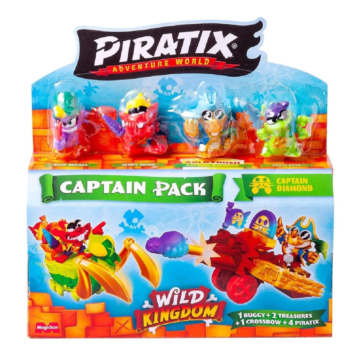 40 SETTIMANE Figuras De Acción*Piratix Wild Kingdom - Captain Pack (Varios Modelos)