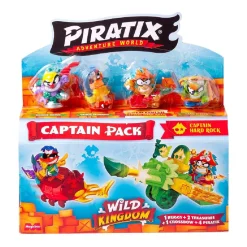40 SETTIMANE Figuras De Acción*Piratix Wild Kingdom - Captain Pack (Varios Modelos)