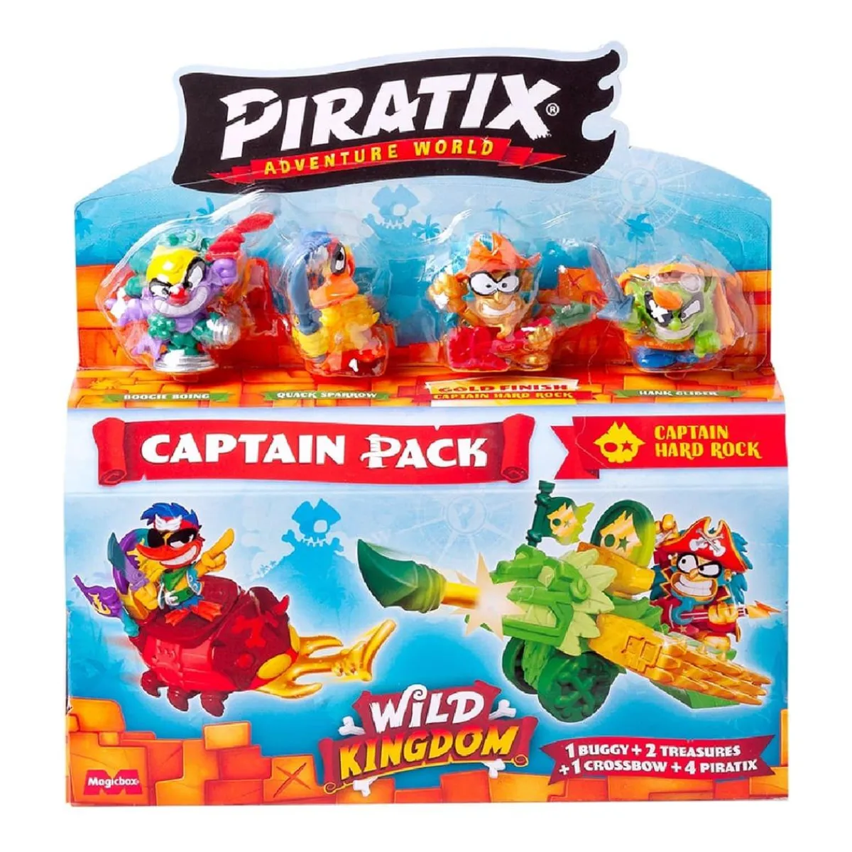 40 SETTIMANE Figuras De Acción*Piratix Wild Kingdom - Captain Pack (Varios Modelos)