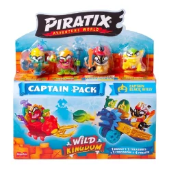 40 SETTIMANE Figuras De Acción*Piratix Wild Kingdom - Captain Pack (Varios Modelos)