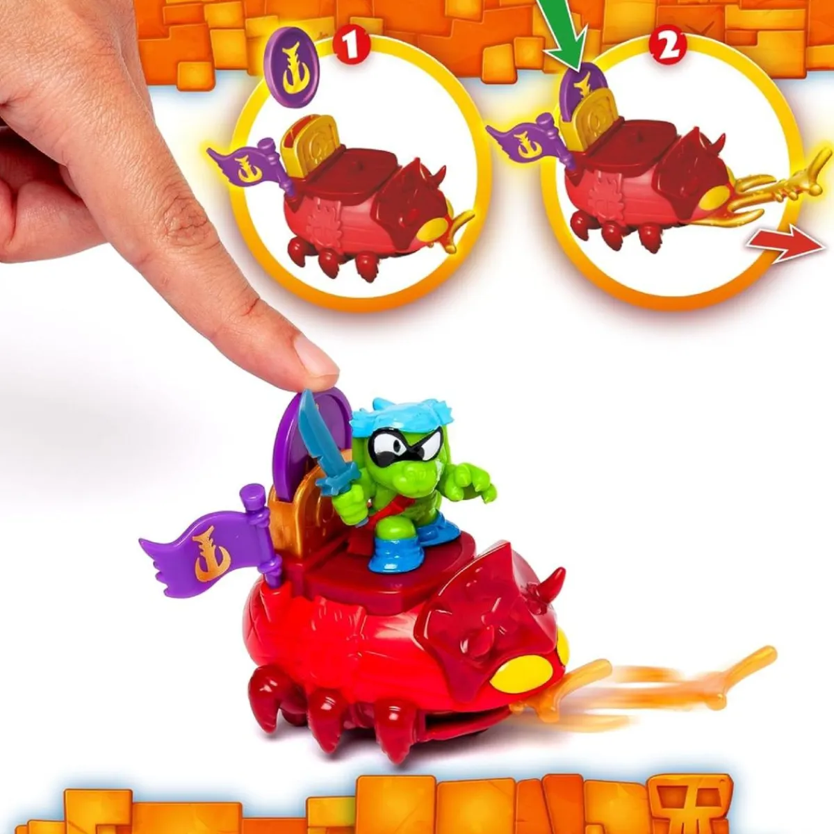 40 SETTIMANE Figuras De Acción*Piratix Wild Kingdom - Jungle Buggies (Varios Modelos)